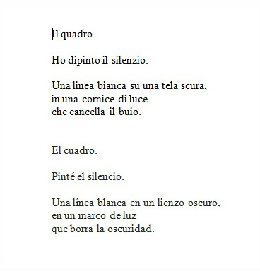 Poesie In Spagnolo I Nuovi Orizzonti